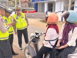 Ditlantas Polda Sulbar Uji Coba Aplikasi E‑Teguran
