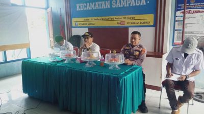 Camat Sampaga Pimpin Rapat Pembentukan Panitia HUT ke-81 RI