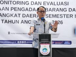 Monev Pengadaan Semester I 2026, Sekprov Junda Tegaskan Transparansi dan Akuntabilitas