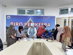 Biro Pemkesra Terima Hasil Audit Pengawasan Kearsipan