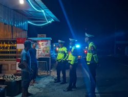 Patroli Blue Light Polantas Karib Jadi Jaminan Rasa Aman dan Nyaman Malam
