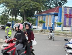 Polantas Polda Sulbar, Melayani Sepenuh Hati Demi Keselamatan dan Kenyamanan Berlalu Lintas