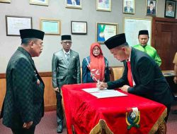 Bupati Majene Lantik Budi Mansur sebagai Direktur Perumda Tirta Mandar