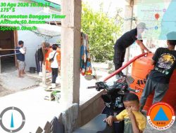BPBD Majene Distribusikan Air Bersih untuk Warga Barane yang Trdampak Kemarau Panjang 
