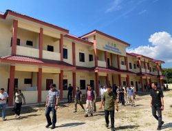 Kapolda Sulbar Cek Progres Rusun Polres Mamasa