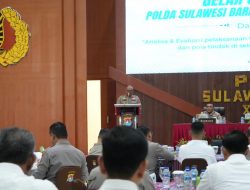 Polda Sulbar Evaluasi Kinerja, Penyamaan Persepsi dan Perkuat Strategi Jaga Kamtibmas Kondusif