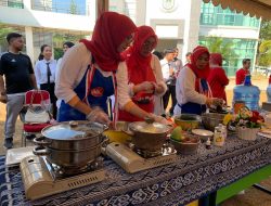 Biro Pemkesra Ikuti Lomba Memasak Pangan Lokal