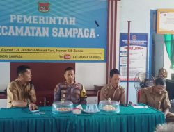 Panitia HUT RI ke-81 Kecamatan Sampaga Gelar Rakor Pemantapan