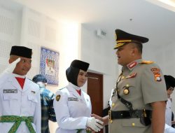 Kapolda Sulbar Beri Semangat Putra-Putri Terpilih Pengibar Bendera HUT ke-81 RI