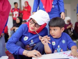 Harsinah Suhardi Ajak Anak Sulbar Berani Berkreasi
