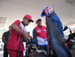 Pertamina Semarakkan HUT ke-81 RI melalui Fun Riding dan Bakti Sosial