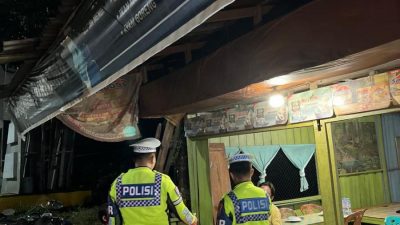 Polantas Polda Sulbar Gelar Patroli Malam