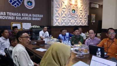 Dewan Pengupahan Sulbar Gelar Rapat Pra Penetapan UMP dan UMSP