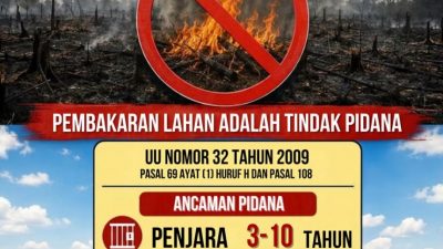 Kabid Humas Polda Sulbar Ingatkan Stop Bakar Lahan, Awas Ancaman Pidana dan Denda Miliaran Rupiah