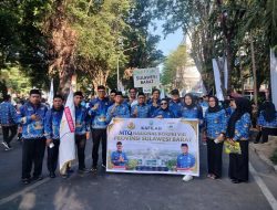 Kafilah MTQ Korpri Sulbar Ikut Defile