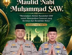 Kapolda Sulbar Ajak Generasi Penerus Wujudkan Kamtibmas Berlandaskan Teladan Rasulullah