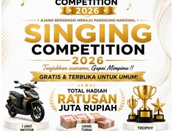 Singing Competition 2026 Resmi Dibuka, Pendaftaran Gratis dan Terbuka untuk Umum