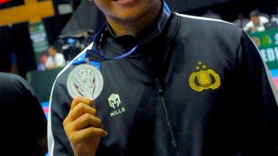 Briptu Risaldi Personel Ditlantas Polda Sulbar Wakili Indonesia di Ajang Internasional Karate Sri Lanka 2027