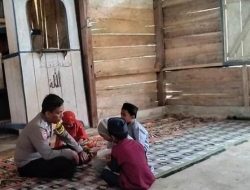 Kisah Bripka Nur Alam, Polisi Jadi Guru Ngaji Anak-anak di Pedalaman Mamasa