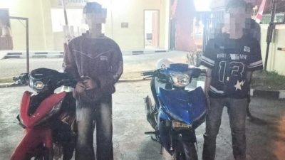 Polresta Mamuju Tindak Tegas  Pebalap Liar, 4 Motor Diamankan