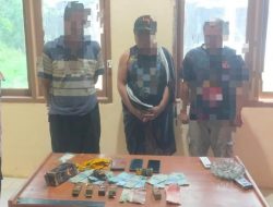 Satreskrim Polresta Mamuju Tetapkan Tiga Tersangka Kasus Judi Kiu-Kiu