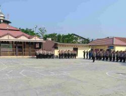 Kapolres Majene Beri Penghargaan kepada Puluhan Personel Penggerak Program Ketahanan Pangan