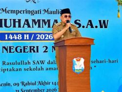 Maulid di SMPN 2 Majene, Bupati Tekankan Pendidikan Akhlak dan Karakter Siswa