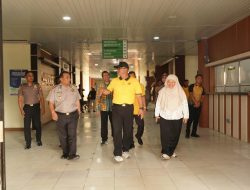 Kapolda Sulbar Tinjau Pembangunan RS Bhayangkara