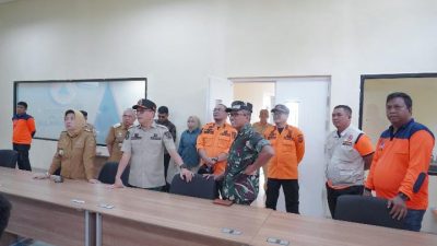 Sekprov Junda Kunjungi Command Center Pusdalops BPBD Sulbar
