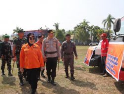 Gelar Apel Siaga Tanggap Darurat Karhutlah, Kapolresta Mamuju : Lakukan Himbauan Dan Penegakan Hukum pada Pembakar Lahan