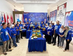 Rayakan 25 Tahun Demokrat di Sekretariat Lama, DPD Sulbar Kenang Perjalanan dan Perjuangan