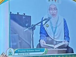 Sulbar Turunkan An Nur Imtihanah di Cabang Murattal Remaja Putri