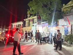 Patroli Patmor Polresta Mamuju Bubarkan Aksi Balap Liar di Depan Pasar Baru