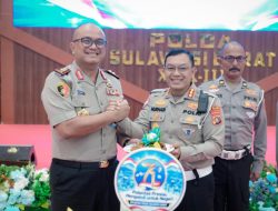 Kapolda Sulbar Titipkan Senyuman dan Harapan Masyarakat di Pundak Polantas