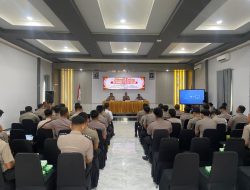 Wakapolres Mateng Pimpin Asistensi SIK3 dan Persiapan Anggaran 2027