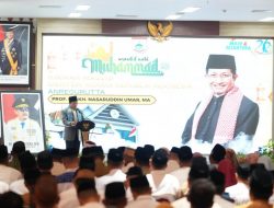 Menag Nasaruddin Umar Bawakan Hikmah Maulid di Sulbar