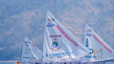 Sandeq Silumba 2026 Etape I Dimulai, 80 Perahu Terbagi 2 Grup Adu Kecepatan dari Banua Sendana ke Pamboang