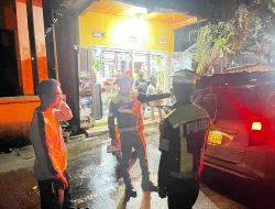 Polantas Polda Sulbar Jaga Malam Panjang dan Kawal Keselamatan Warga