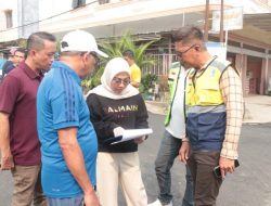 Bupati Mamuju Tinjau Pengerjaan Jalan, Anggaran Sebesar Rp13 Miliar