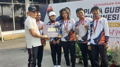 Kejuaraan Gateball Piala Gubernur Sulbar 2026 Resmi Ditutup, Sulawesi Tengah Raih Juara Umum
