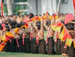 Ini Pesan Gubernur SDK di Apel Hari Pramuka ke-65