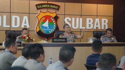 Pimpin Commander Wish, Kapolda Sulbar Irjen Pol Totok Suharyanto Tegaskan Disiplin dan Penguatan Kamtibmas