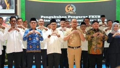 FKUB Sulbar Dikukuhkan, Gubernur SDK Raih Penghargaan atas Keberhasilan Jaga Stabilitas Daerah