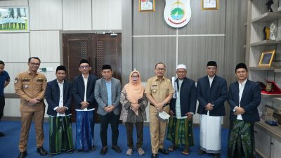 Karo Pemkesra Dampingi Gubenrur SDK Terima Kunjungan Pengurus Ponpes Salafiyah Parappe