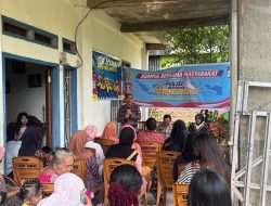 Blusukan ke Lorong Nelayan, Satgas Preemtif Ops Patuh Polda Sulbar Ajak Warga Pesisir Mamuju Sadar Lalu Lintas
