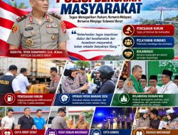 Polda Sulbar Perkuat Kepercayaan Publik, Penegakan Hukum dan Pelayanan Humanis